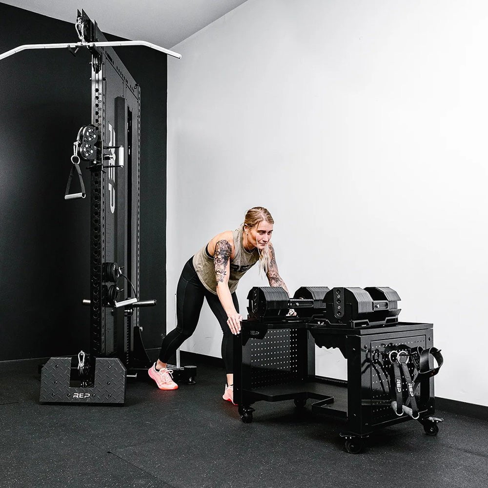 REP Fitness Dumbbell Storage Cart