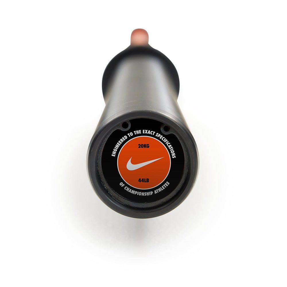 Nike Strength Shield Barbell – 20kg Black/Red/Orange | Gym and Fitness ...