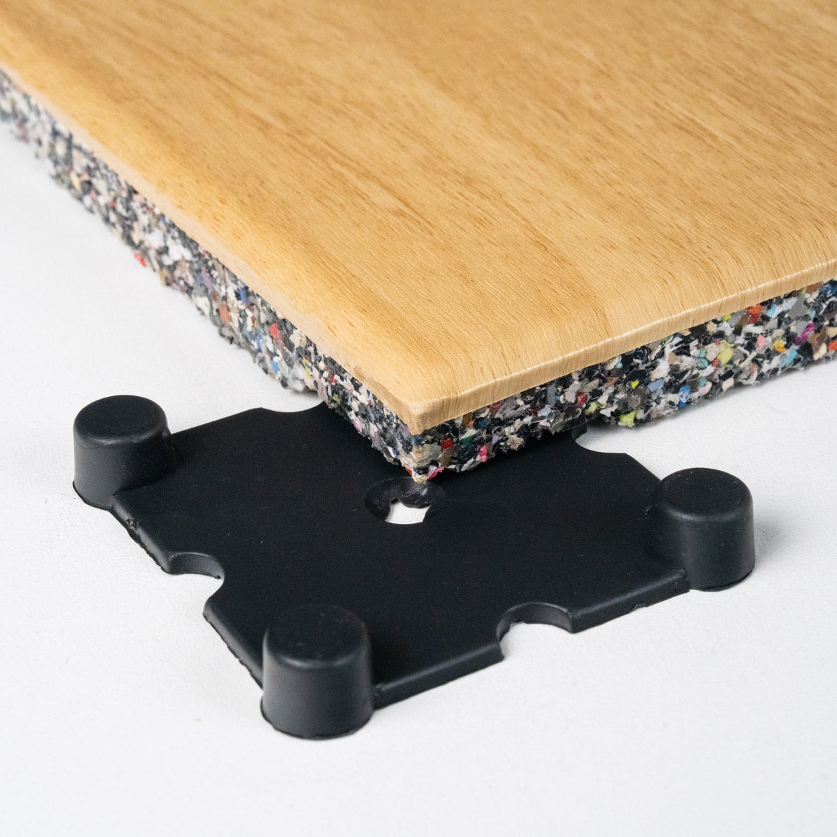 Force USA Connector Zero Gap Tiles - Wood