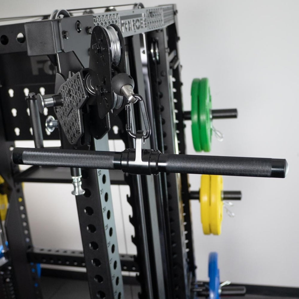 Force USA Aluminium Short Straight Bar