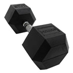 Force USA Rubber Hex Dumbbells - ALL SIZES (Sold individually)