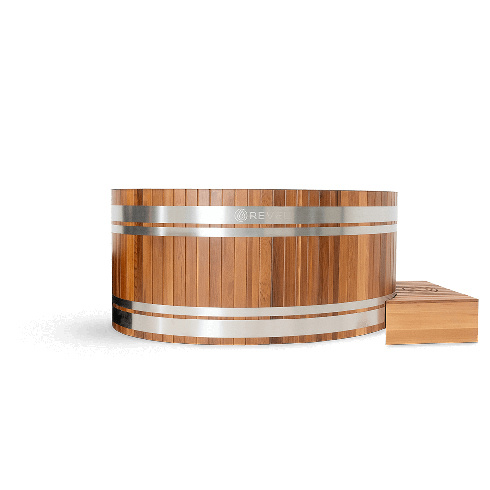 Revel Glacier Duo – Premium Cedar Ice Bath